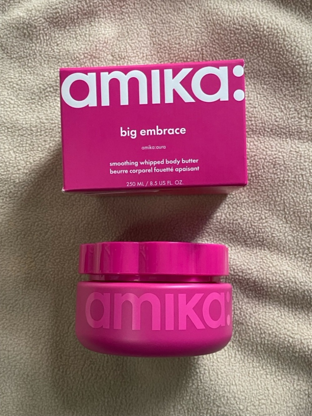 amika Big Embrace Smoothing Whipped Body Butter - NIB